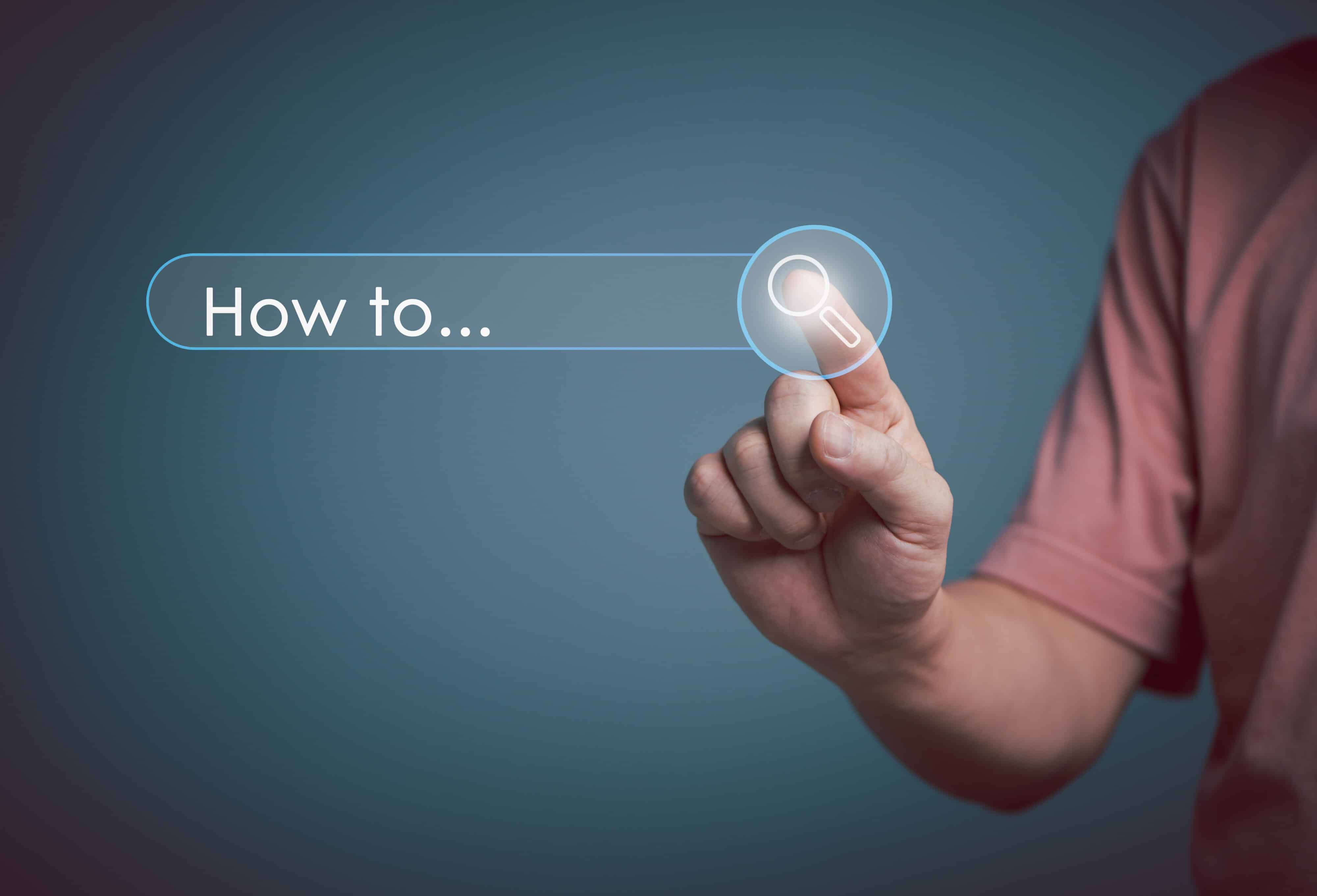 How To... searching word written in search bar or search box on virtual screen, browsing Internet global data Information.