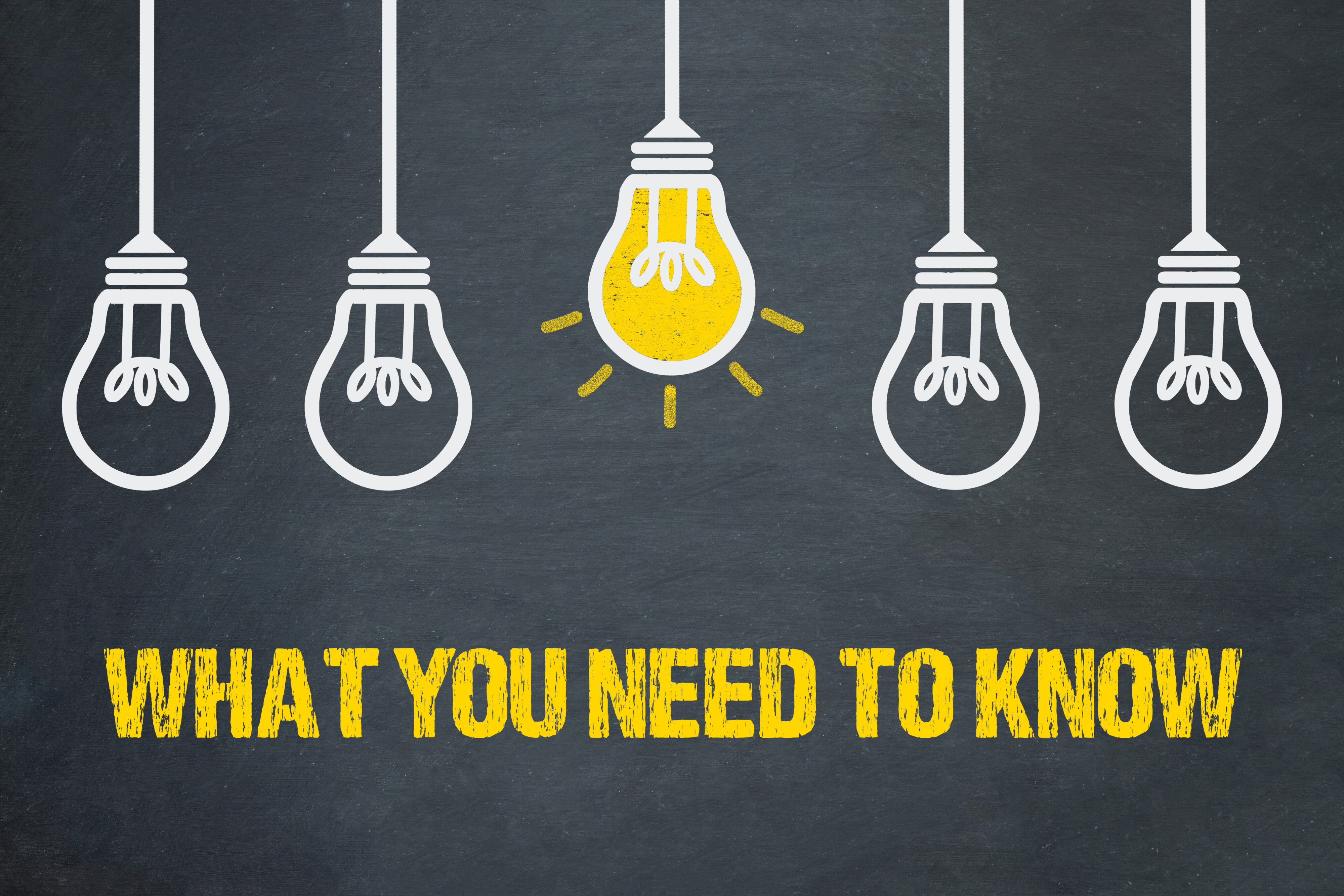 What you need to know